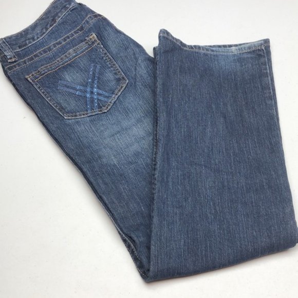 VINTAGE CALVIN KLEIN LEAN BOOT JEANS 12/31x30 ๐ฆ - Picture 6 of 14